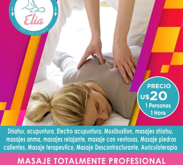 Masajes terapéutico Elia Spa