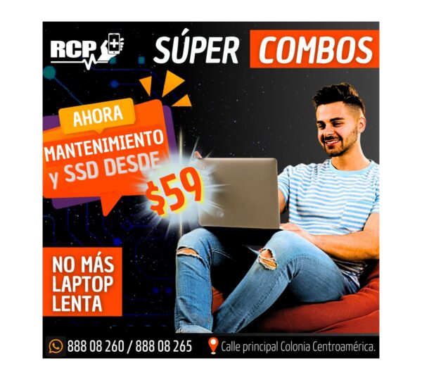 RCP Reparación de Celulares y Portátiles.