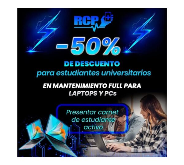 RCP Reparación de Celulares y Portátiles.