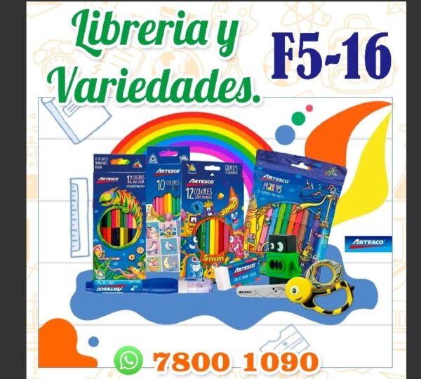 libreria y variedades F5-16