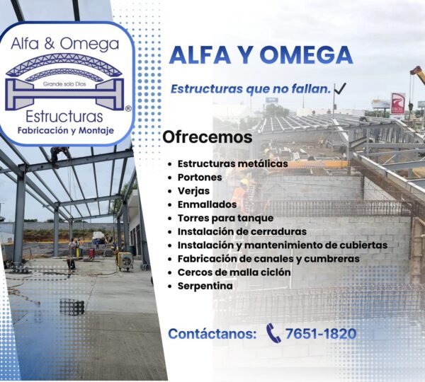 Estructuras Verjas Alfa Omega