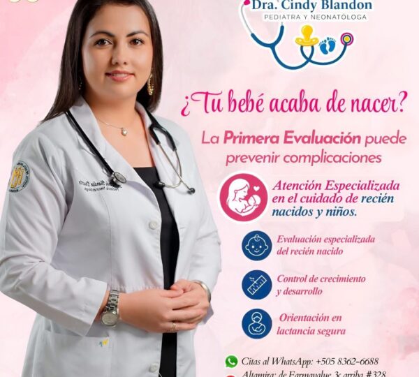 Consultorio Dra Cindy Blandón Pediatra Neonatóloga