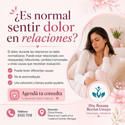 Dra. Roxana Berríos Urcuyo / Ginecología y Obstetricia