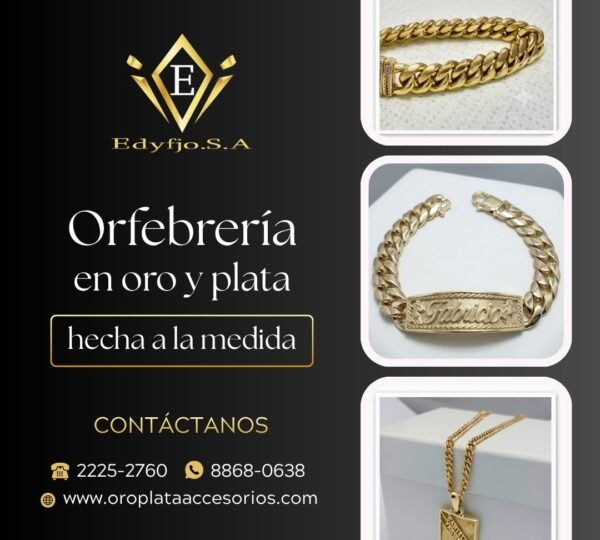 Oro, Plata, Relojes y Accesorios Edyfjo.S.A